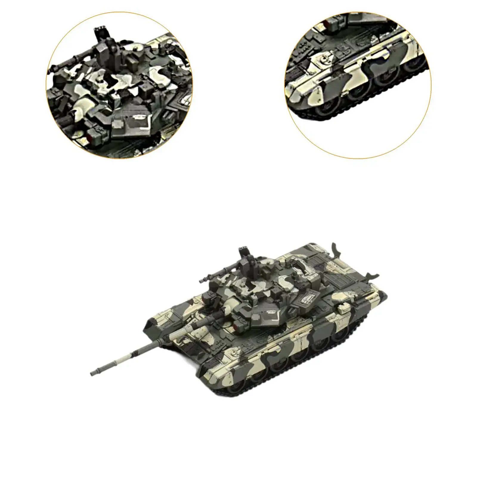 1:48 Russian T90 Tank Model 4D Modern Tank Model Building Kits Armored Vehicle view 5