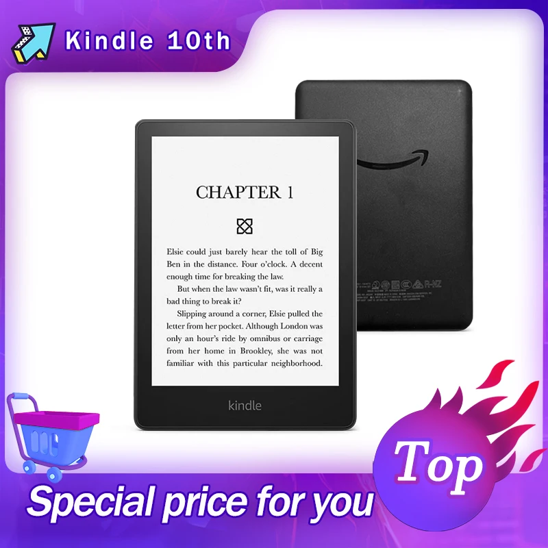 Descubre el Kindle 10ª Generación: Tu Cuenta Libro Gratis en un Dispositivo de Lectura Elegante y Funcional