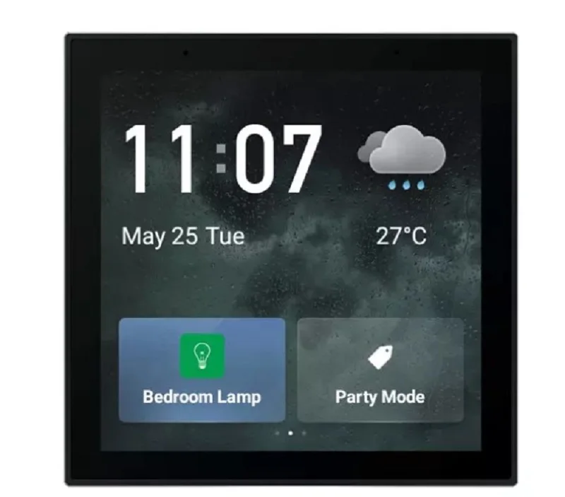 WiFi BLE 4 Inches EU Smart Home System Multi-functional Zigbee Gateway Touch Central Control Panel Hub
