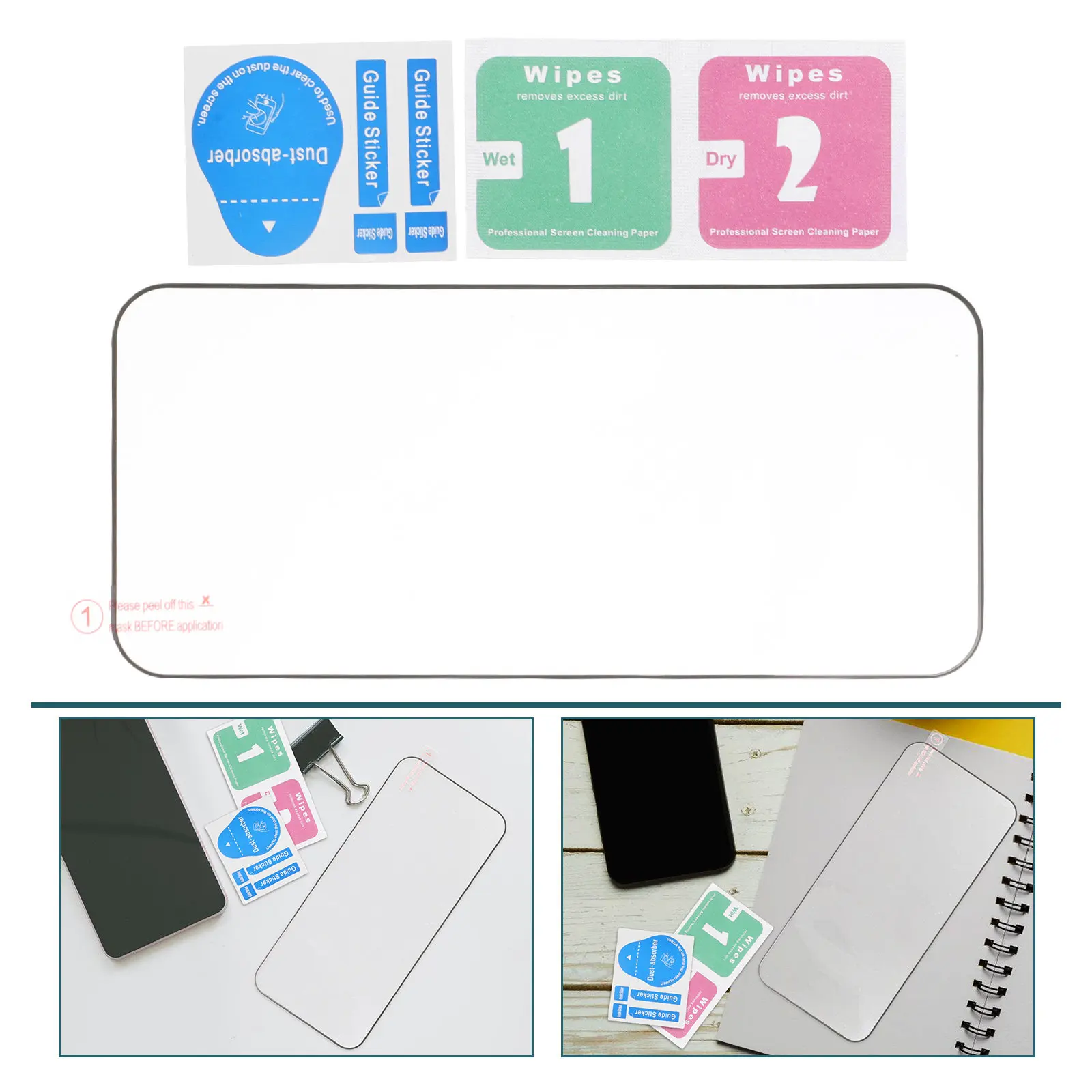 

Tempered Glass Screen Protector Full-Screen Coverage Anti-Scratch High-Durability Film for