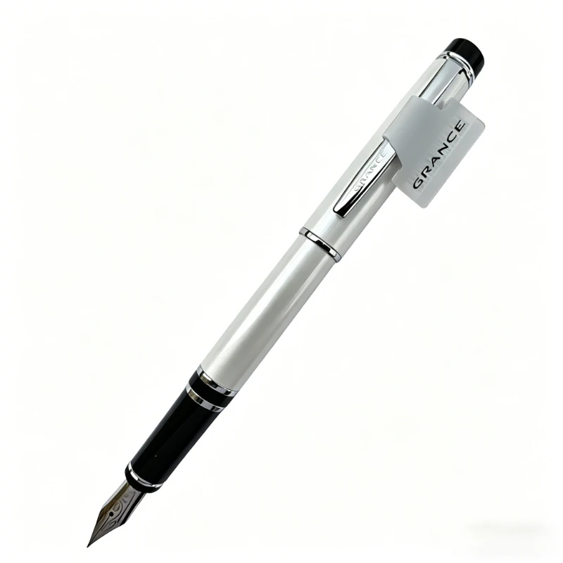 PILOT Stainless Steel Alloy Pen Tip Brass Fountain Pen Holder, FGRC-8SR Limited Edition Ink Pen School Supplies Business Gifts