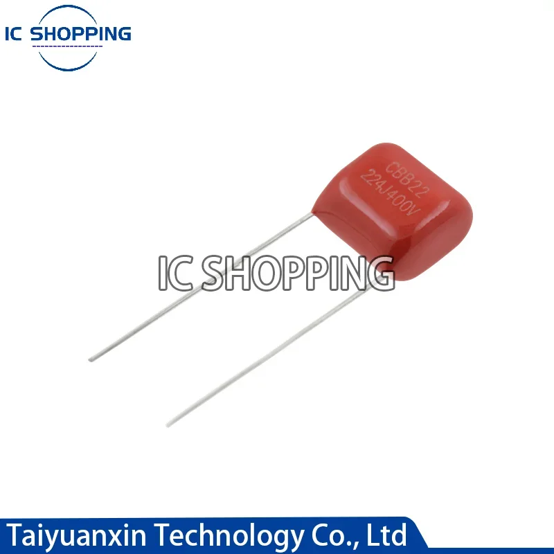 

20pcs/lot CBB 400V 224J 15MM 0.22UF 220NF Metallized Film Capacitor 224J400V Capacitance 400V224J 224 Pitch 10mm 15mm