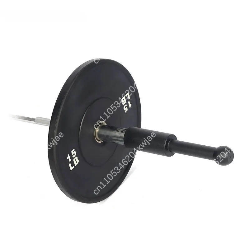 I Type Landmine Handle Single Arm Barbell Row Attachment Push Rotating Post for Weight Training Gym