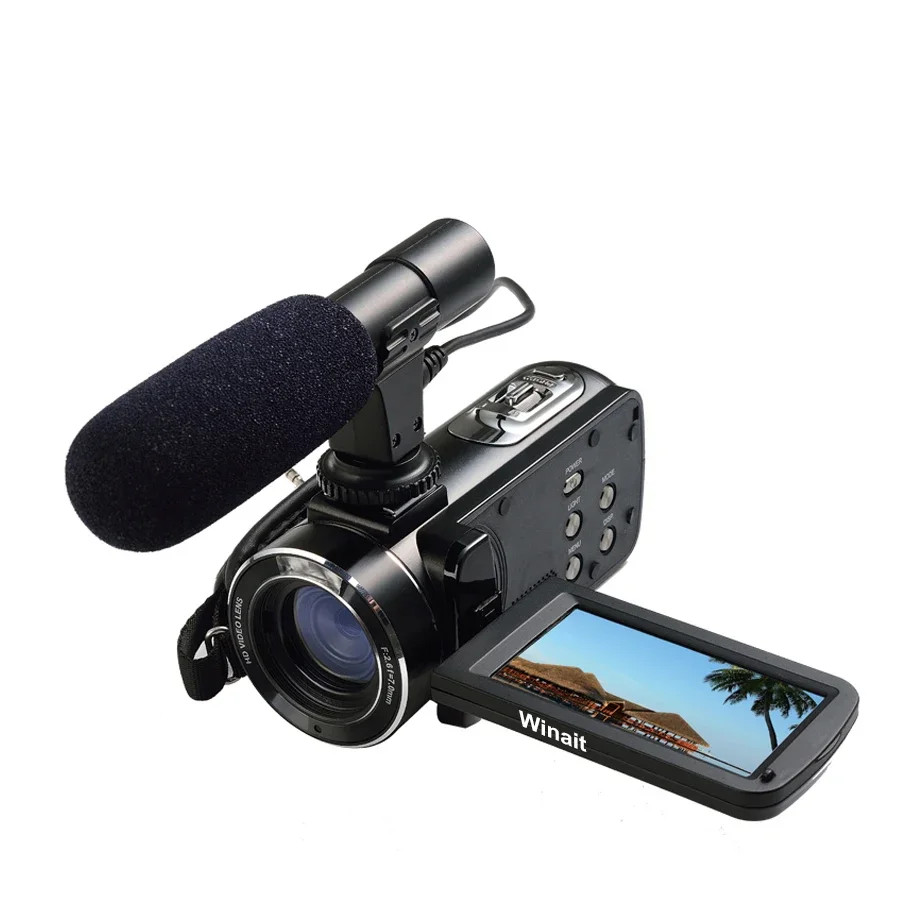 YYHC-HD 1080p digital video camera with 8x digital zoom digital camcorder