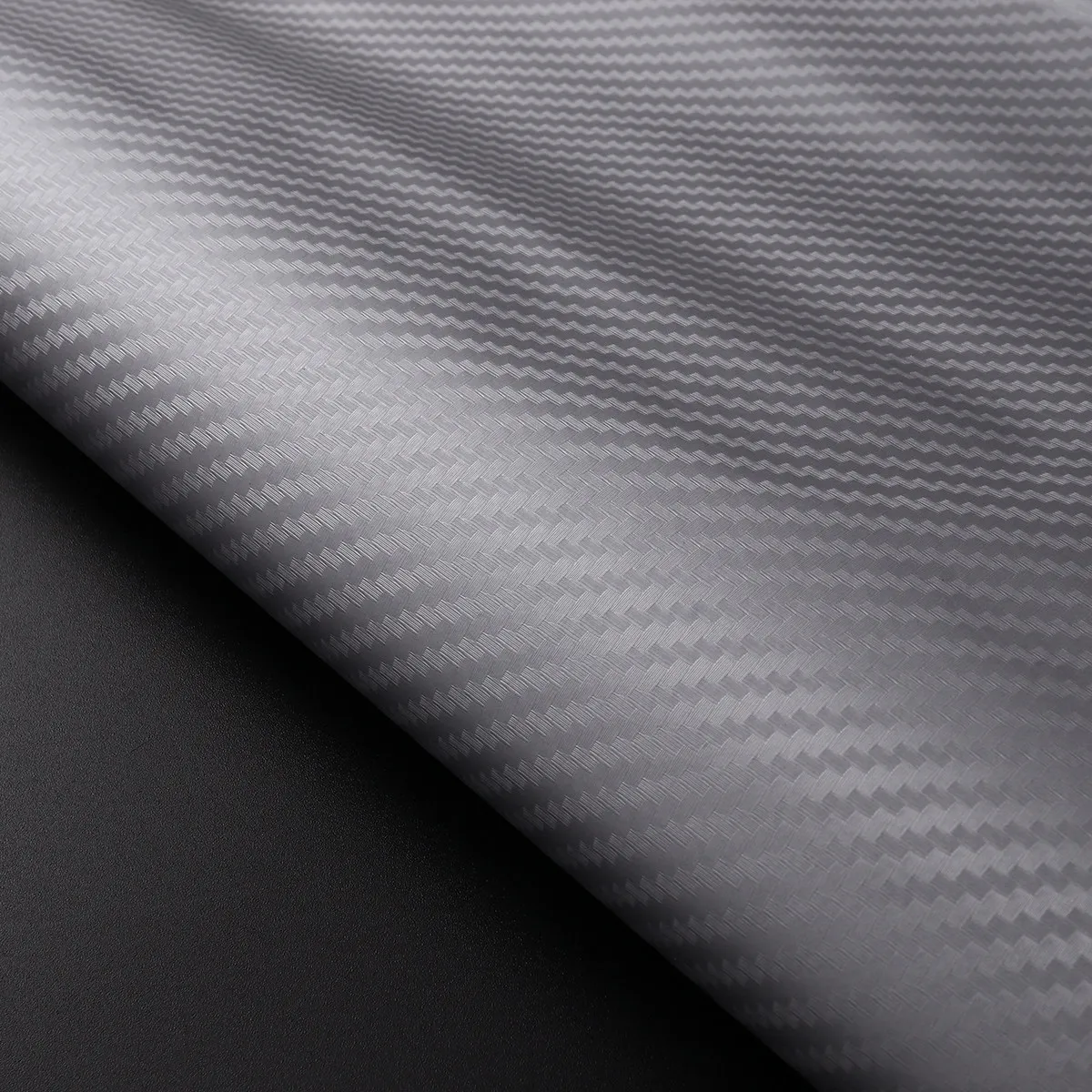 

Carbon Fiber Car Wrap Roll 3D Texture Self-Adhesive Film for Vehicle Motorcycle Phone Laptop Furniture Window Easy Clean