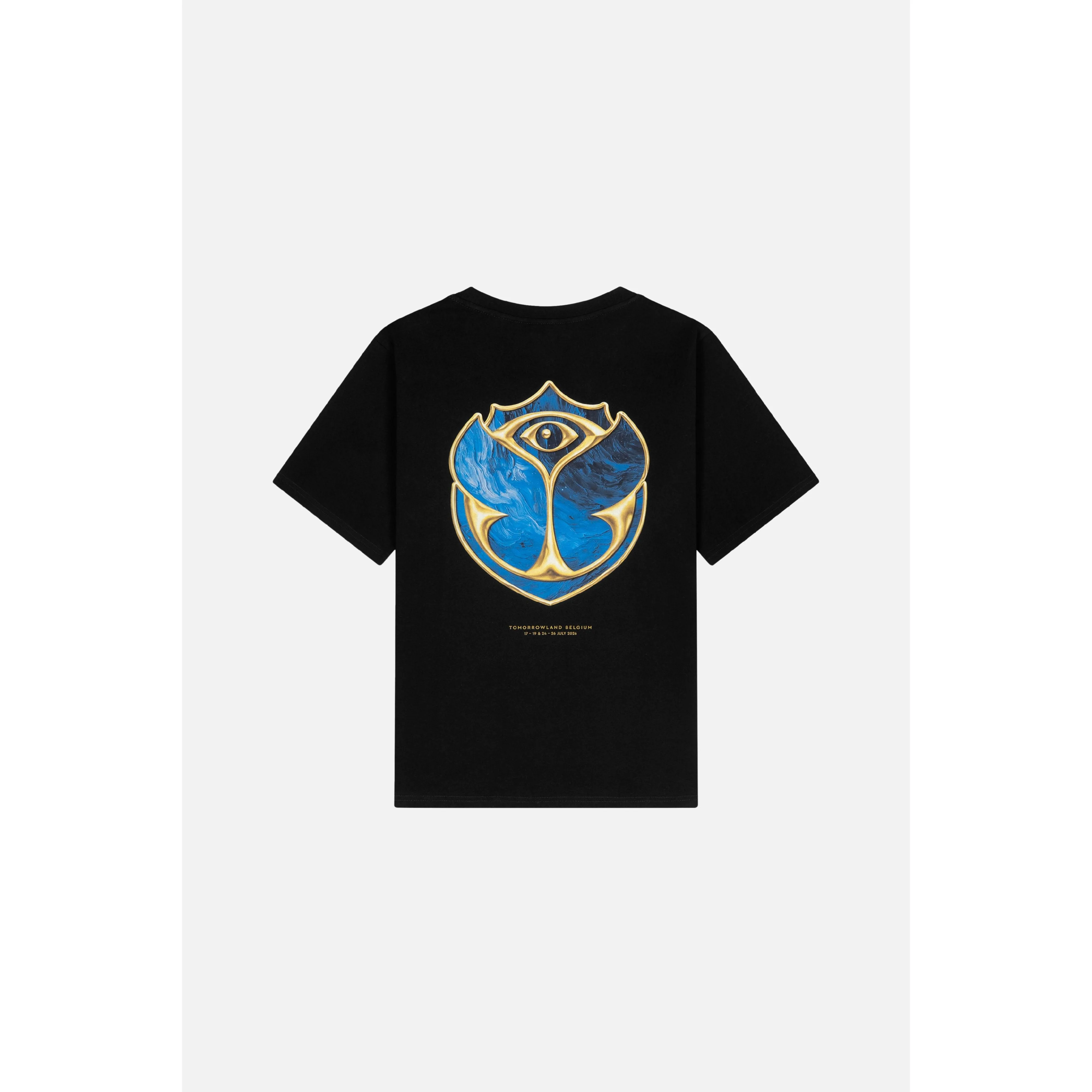 2026 Tomorrowland Electric Music Festival Grafik-T-Shirt für Herren und Damen, Sommer-Baumwollkleidung, übergroßes, kurzärmeliges Oberteil, Unisex