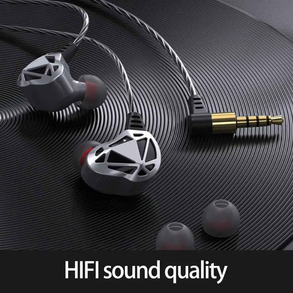 In-ear Earphone  Excellent HiFi Strong Toughness  Ergonomic Design Wired Headphone Computer Accessories