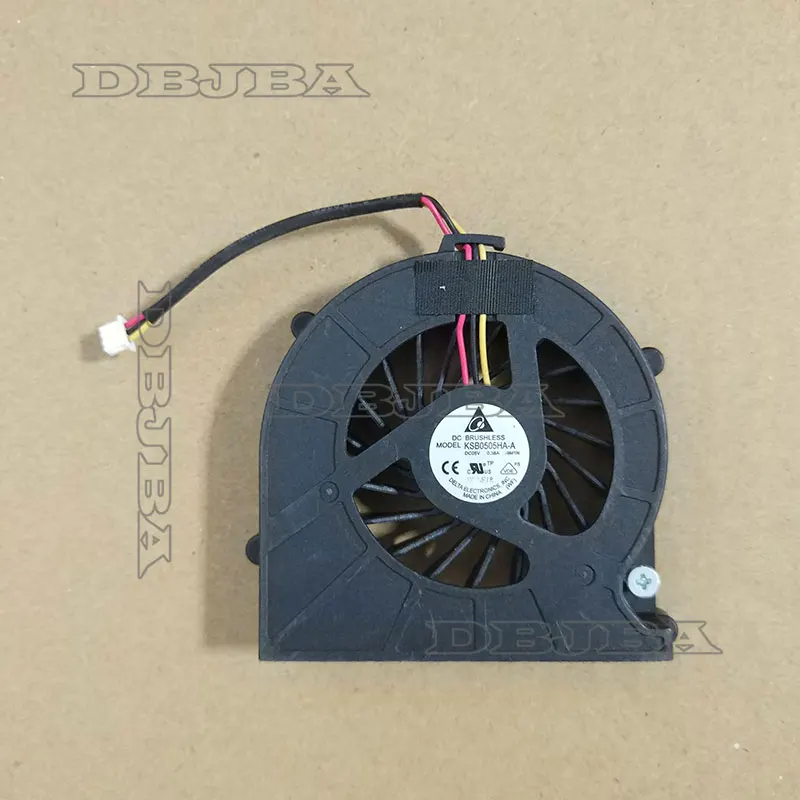 

New CPU Cooling Fan For Toshiba Satellite L630 L635 P/N:KSB0505HA-A -9M1N 3wire 5V 0.38A Fan