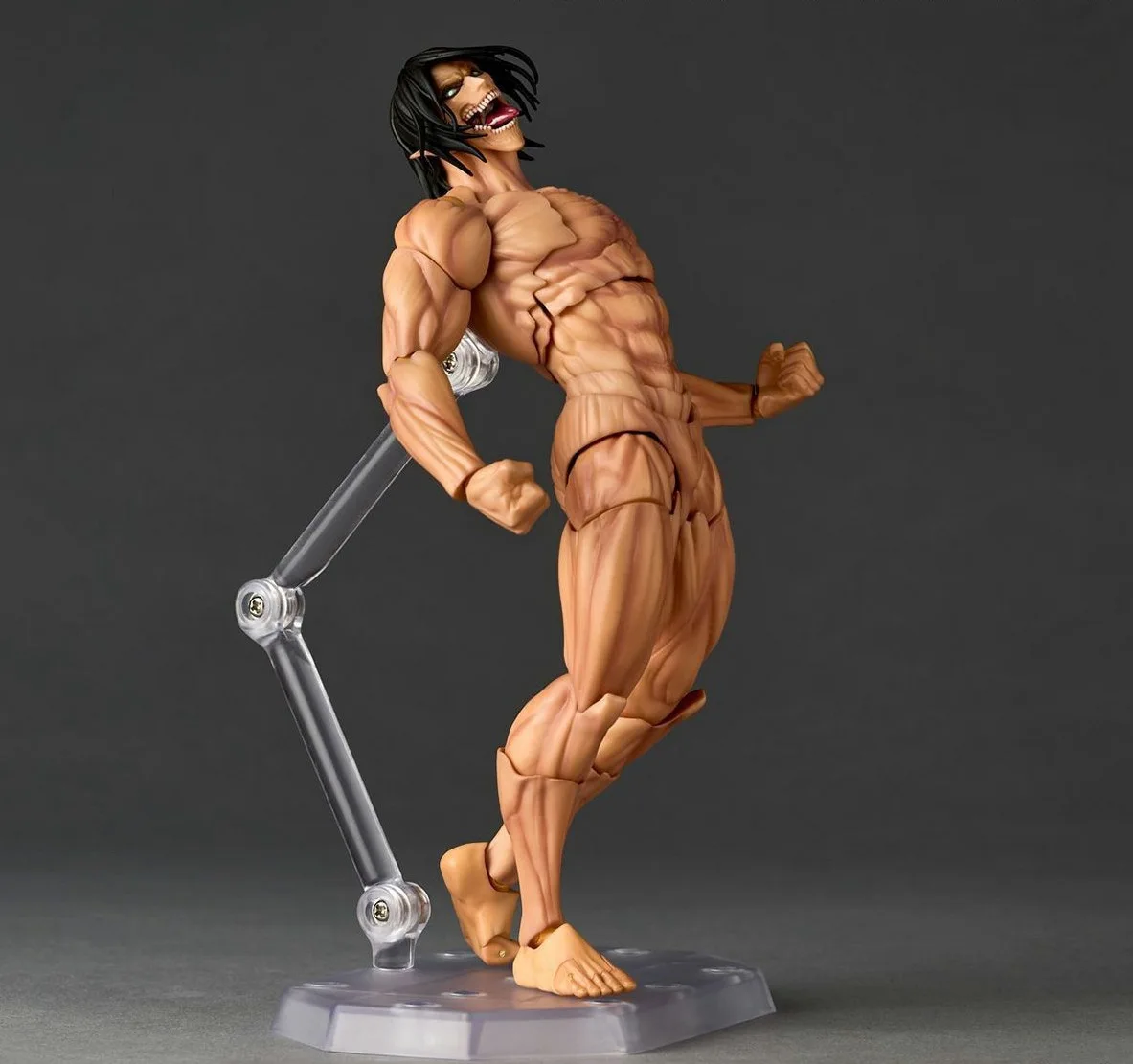 أنيمي هجوم على تيتان إرين ييغر تيتان شكل والمفاصل المفصلية المدرعة المنقولة عمل نموذج لجسم اللعب 15 سنتيمتر #3