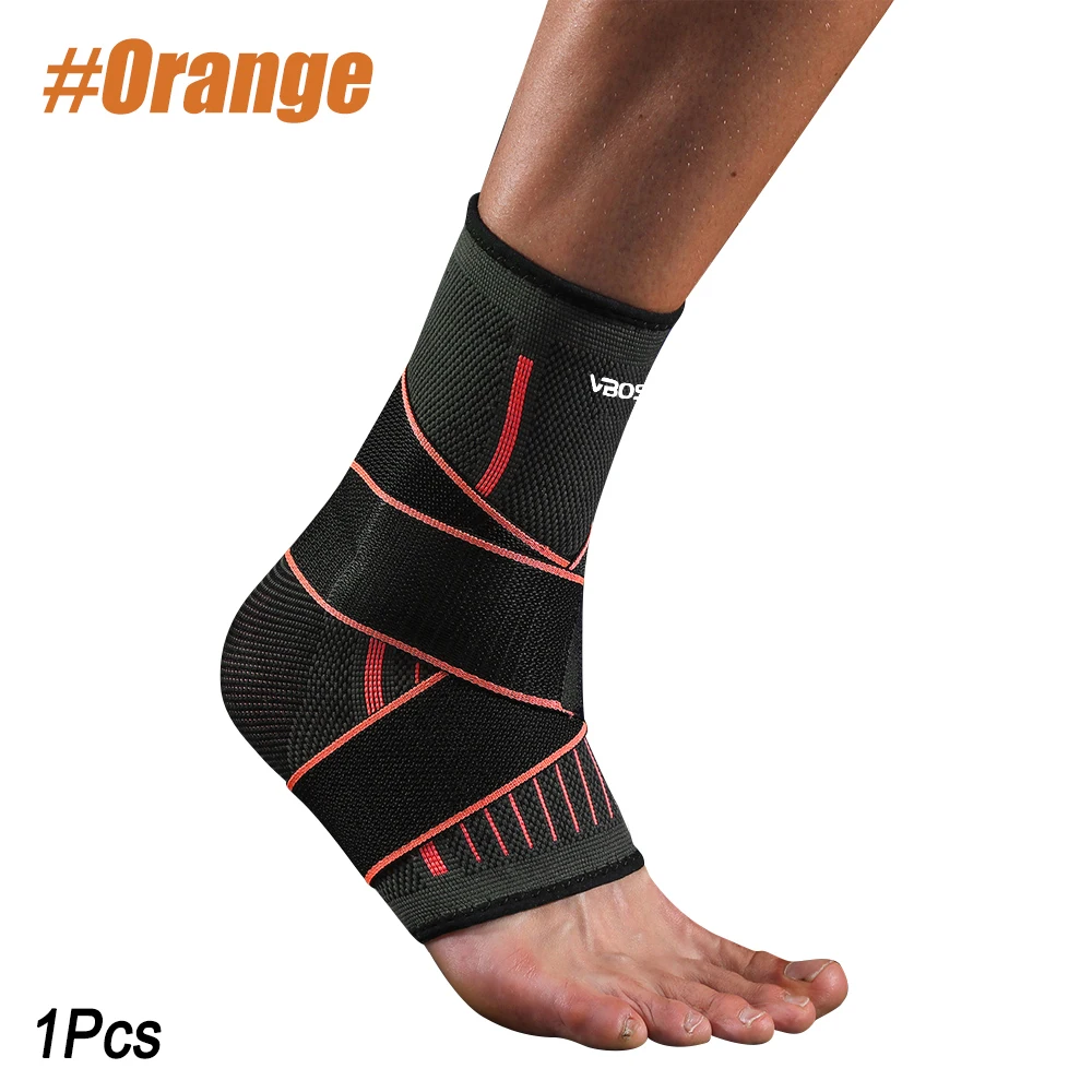 Verstellbare elastische Knöchelbandage, Kompressionsmanschette, Fußstütze, Stabilisator für Plantarfasziitis, Achillessehnenentzündung, Sportsocke