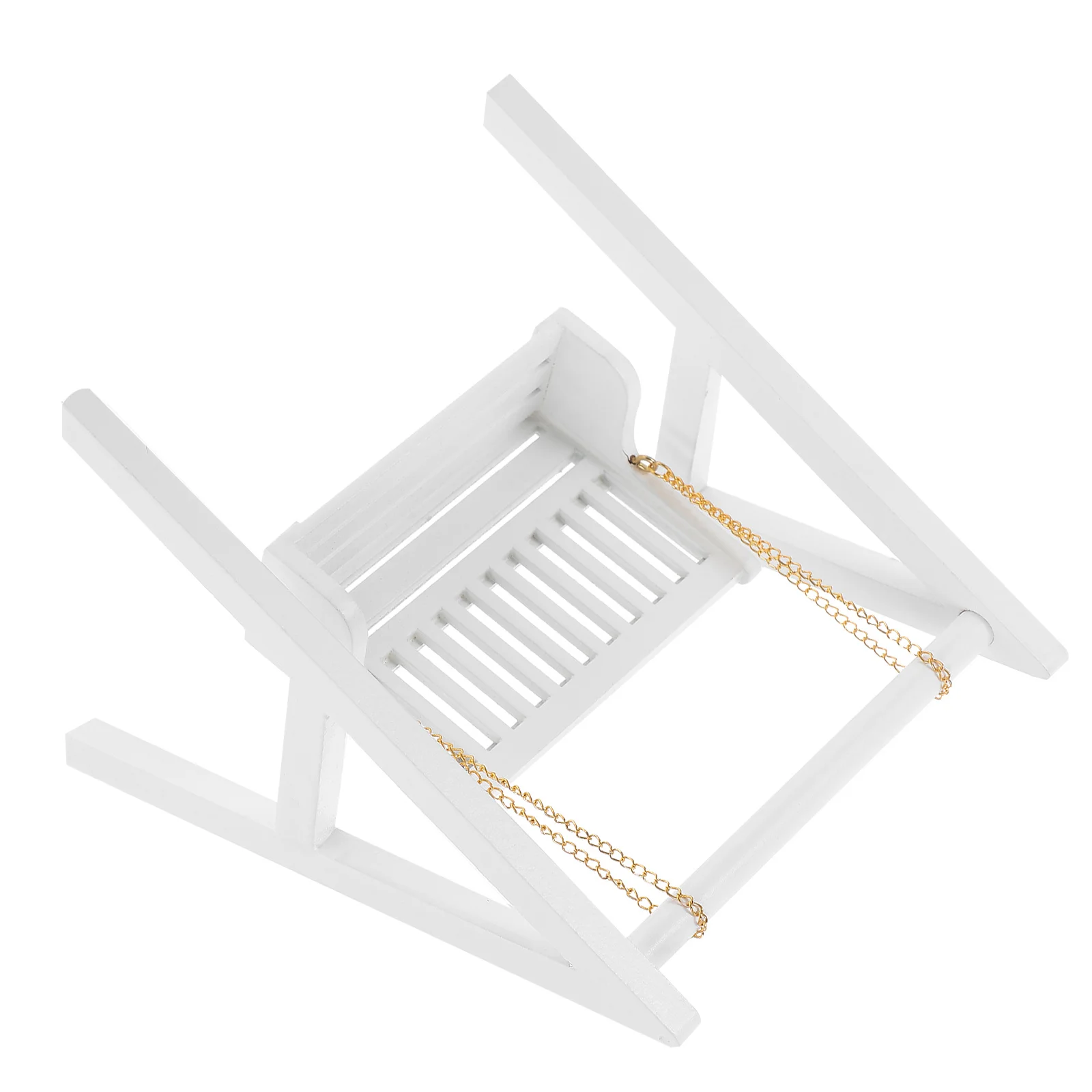 

Мини-качели для интерьера кукольного домика, яркий дизайн, недеформируемая поверхность, идеально подходит для украшения рабочего стола с микропейзажем