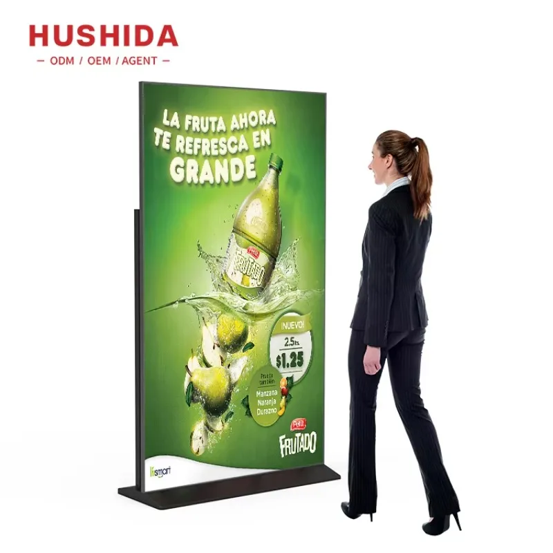 75 85 98 Inch Digital Signage And Displays Indoor High Brightness Lcd Advertising Signage Display Full Screen