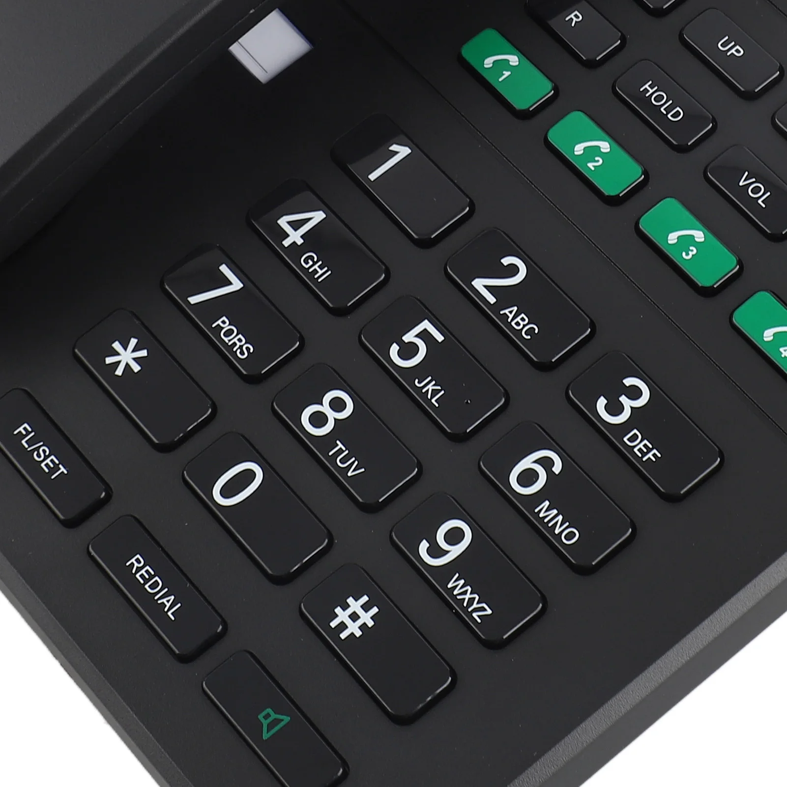 Corded Landline Phone 4 Levels Volume Stylish Caller  Levels LCD Brightness Corded Telephone HD 16 Bit Display for