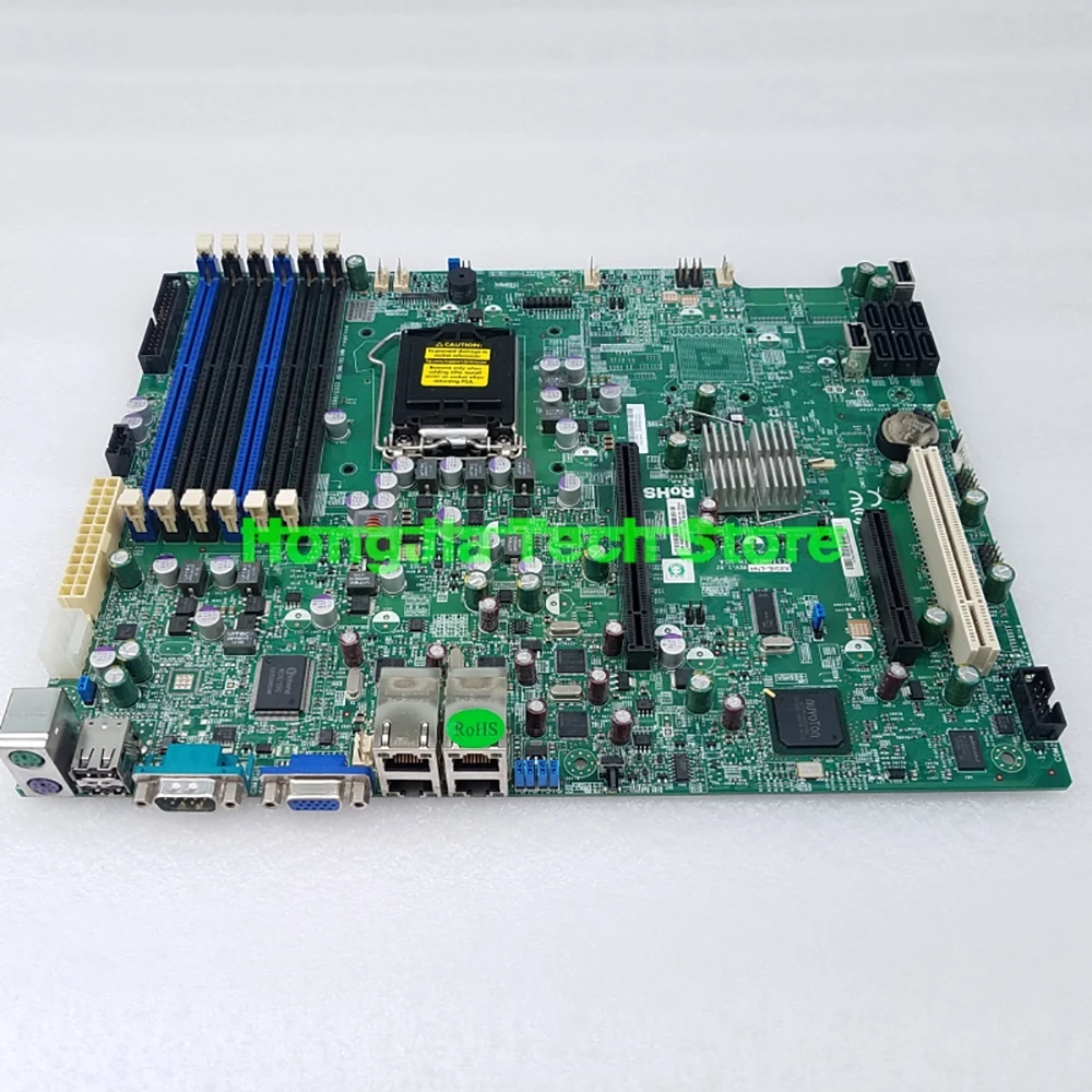 X8SIE-LN4 For Supermicro Motherboard LGA1156 DDR3 Xeon X3400 / L3400 Series Core i3