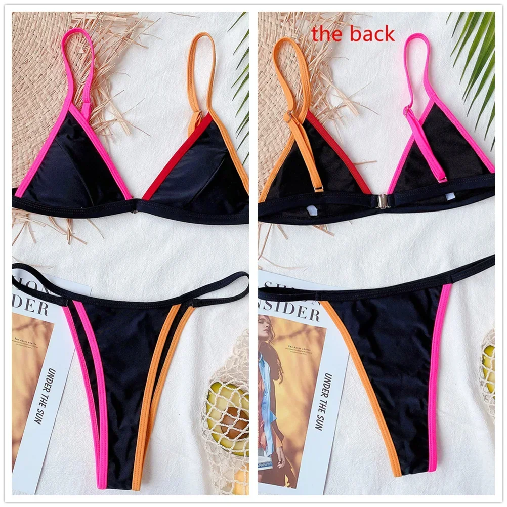 Vendaje Sexy Bikini brasileño Biquini Praia traje De baño Mujer traje De baño caliente Traje De Bano Mujer Maillot Mujer Monokini Badpak Dames