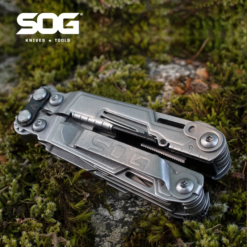 Imagem -03 - Powerlitre Multi-tool Tactical Alicatador Dobrável Mini Edc Pocket Ferramentas Multifuncionais Sobrevivência Outdoor Camping Gadgets Sog17 in