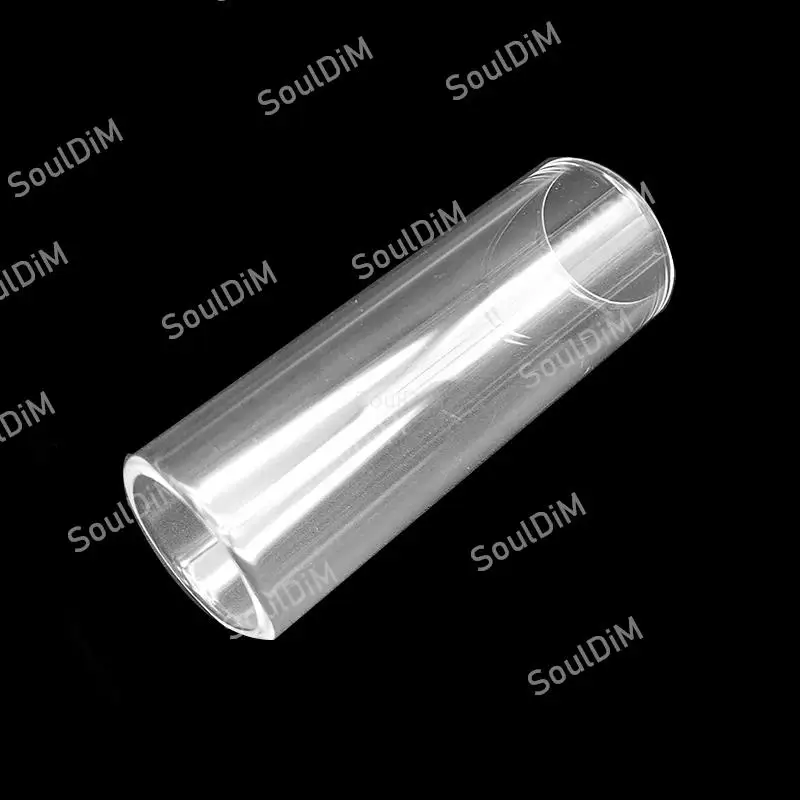 2pcs Glass Guitar Slide Guitar Finger Sliders Length 28mm/50mm/60mm/70mm Inradius Guitarra Ukulele Parts