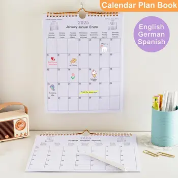 Wall Calendar 2025 Family Calendar Monthly Wall Planner Schedule Board 2025 Calendar Monthly Planner For Meetings Christmas 2025