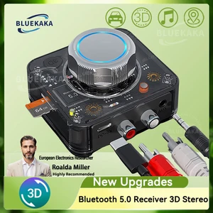 Penerima Audio Bluetooth 5.0 Adaptor Nirkabel Musik Stereo 3D Kartu TF Jack AUX RCA 3.5 Mm 3.5 untuk Headphone Penguat Speaker Mobil 12 adaptor bluetooth headphone penjualan terbaik - №
