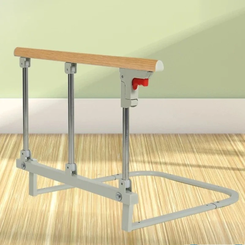 

Adjustable Bed Safety Rail for Elderly-Fall Protection Frame with Stand-Up Assist Handle, Sturdy Bedside Guardrail Quick Release