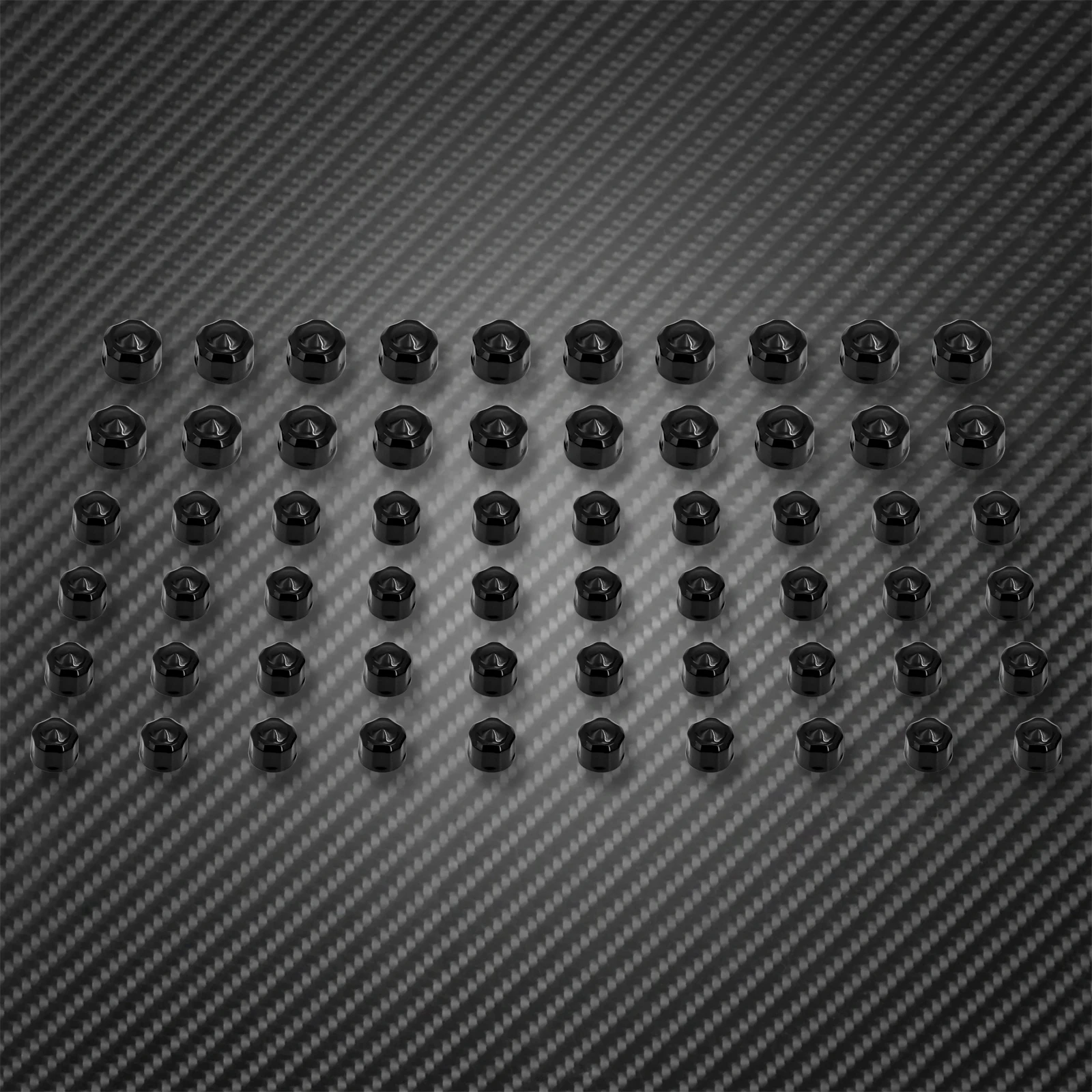 Motorcycle Engine Bolts 60pcs Screw Caps Cover Protector For Harley Touring Road Street Glide FLHR Softail Fat Boy FLS 2018-Up