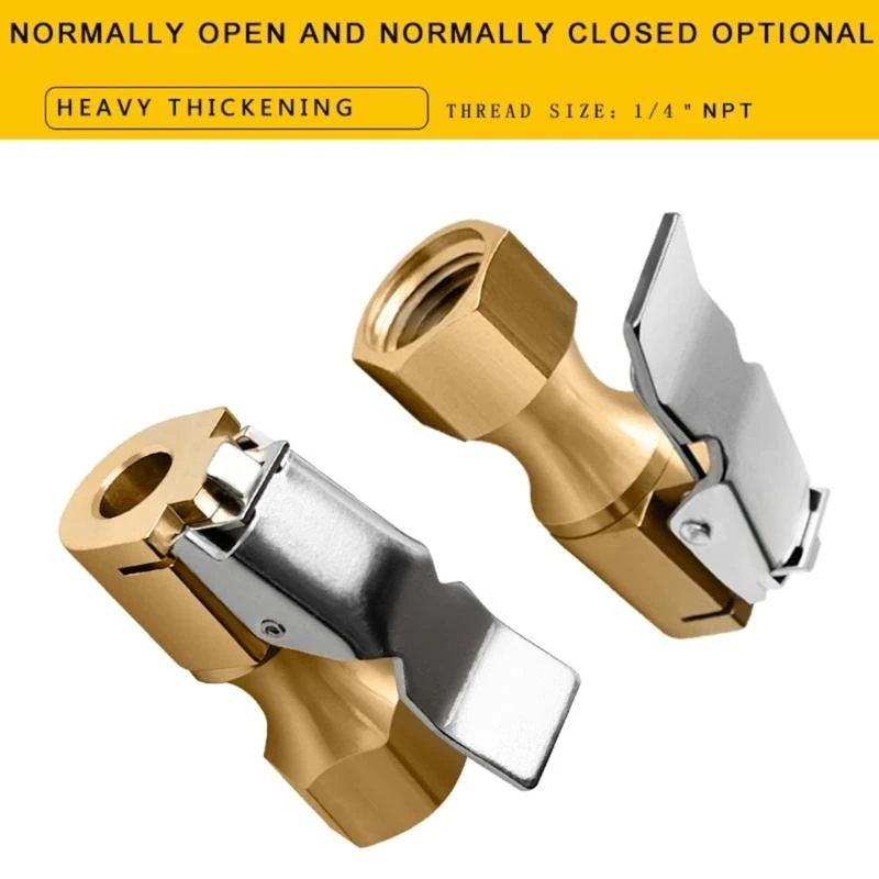 12qm الهواء الطبقات الثقيلة تدفق مغلق مستقيم القفل على إطارات الإطارات تشاك مع مقطع