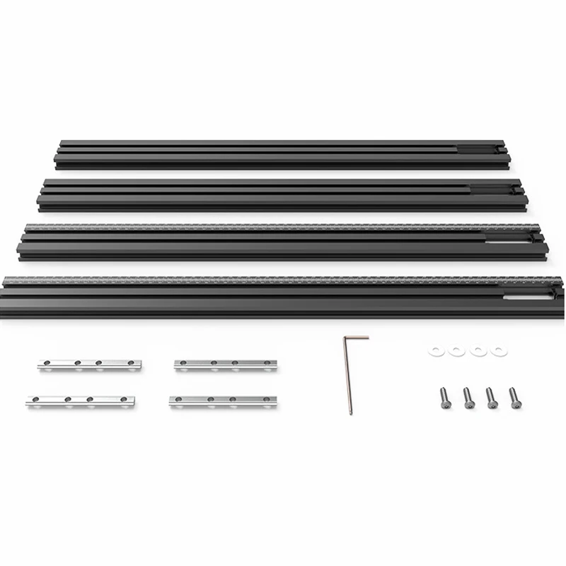 Trimming Guide Machine Milling Engraving Jig Cutting Guide Rail Adjustable Auxiliary Trimmer Guide Rail Woodworking Tools