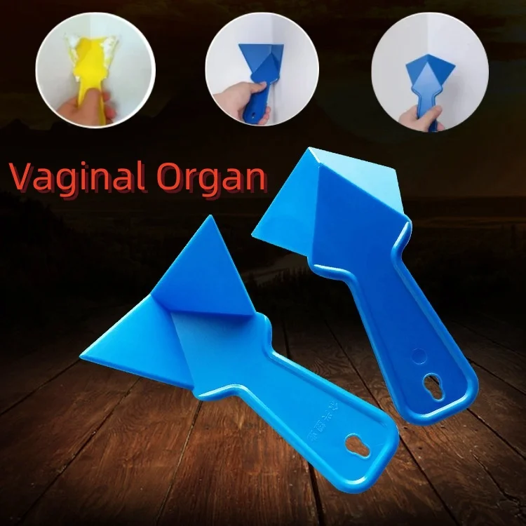 Paint Scraper Putty Knife Plastic Inner and Outer Corner Removal Silicone ABS Corner Trimming Tool Paint Tool Spatula Paint Ing