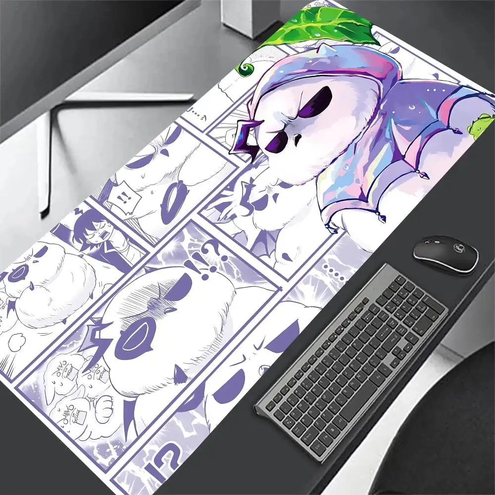 Welcome to Demon School Iruma-kun Mouse Pad Gaming Laptops Mousepad Gamer Keyboard Mat Desk Protector Anime Cartoon Mouse Pads