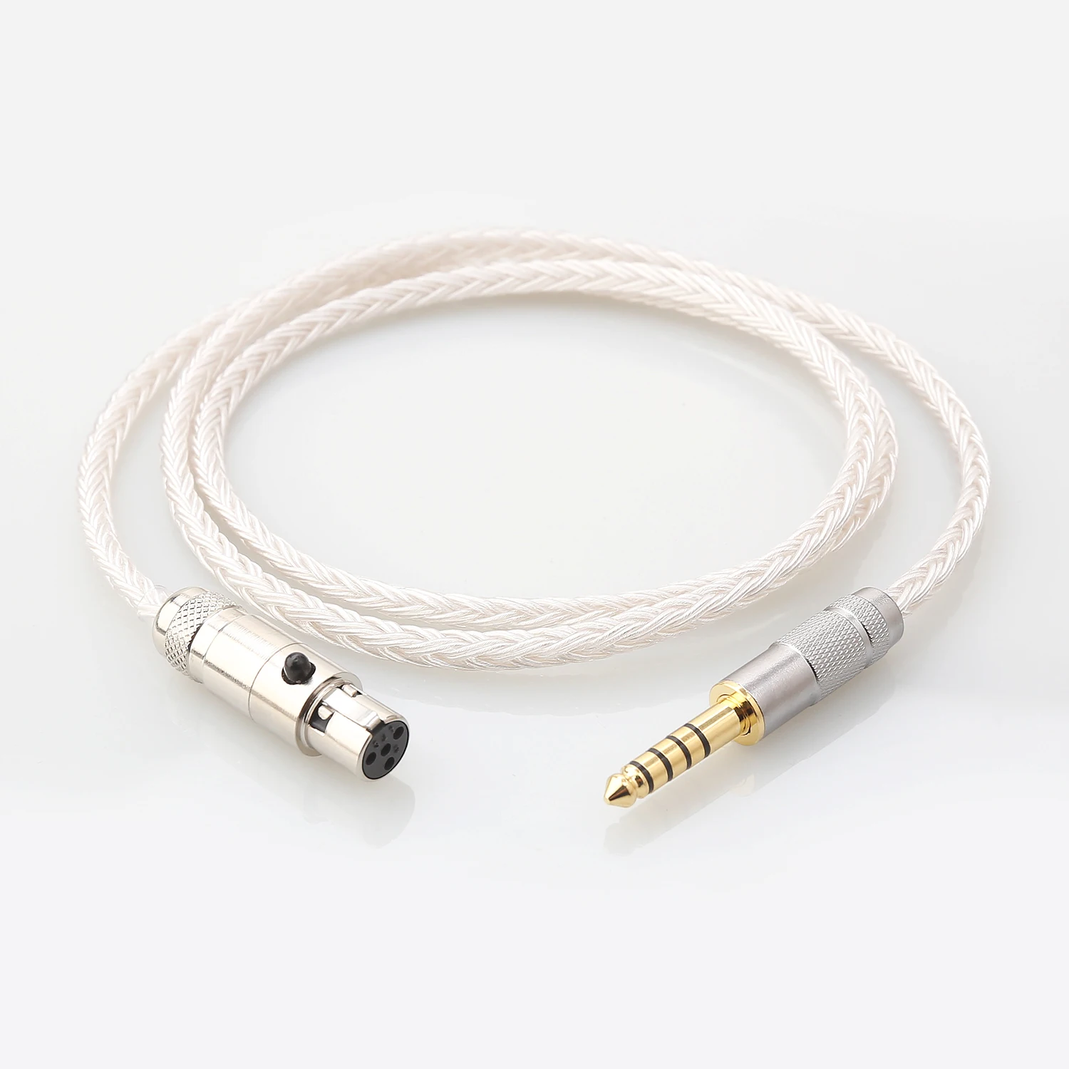 2.5/3.5/4.4mm to mini XLR 4pin 16 Core Headphone Cable For Sennheiser HD490 Pro AKG K712 Beyerdynamic DT700 DT900 Prox DT1770
