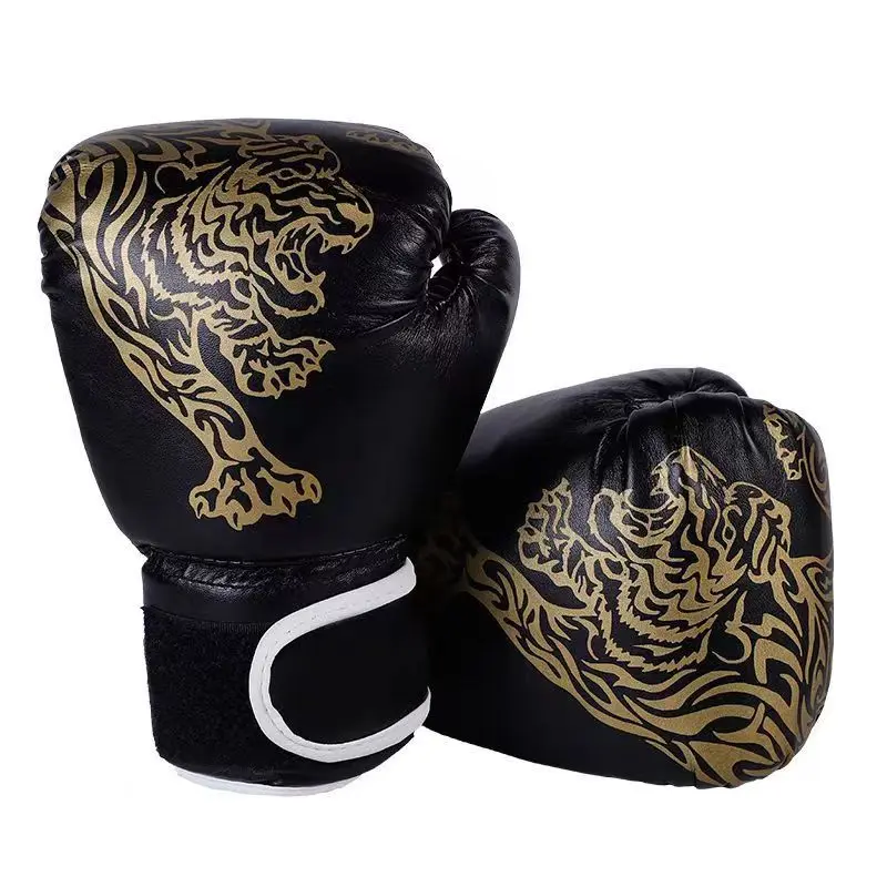 Boxhandschuhe, atmungsaktiv, PU-Leder, Kampfhandschuhe, Kinder, Boxtraining, Kickboxen, Handschuhe für Fitnessstudio, drinnen und draußen, Sport