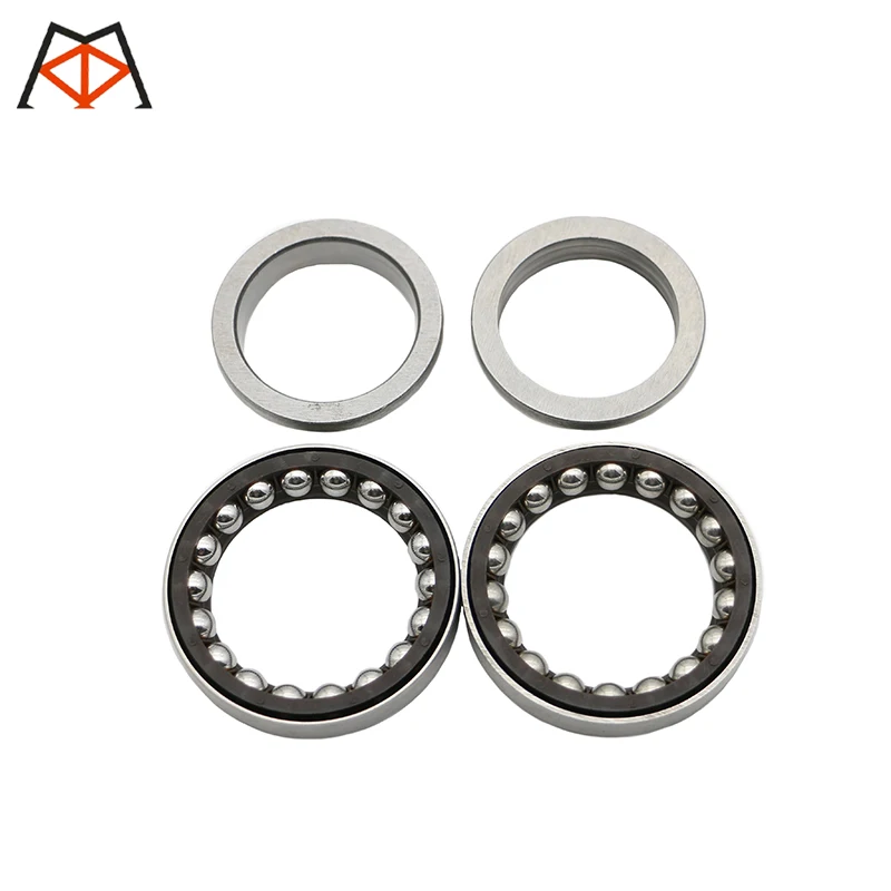 Motorcycle Steering Bearing Pressure Ball Wave Disc Kit For Kawasaki  KZ650HCSR  KZ750B 76-79  KZ750H  KZ900/Z1 76 - 77