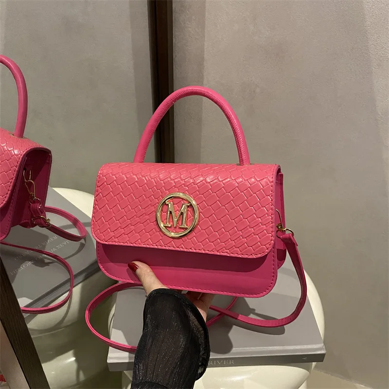 

2025 New Women's Square Bag, Chic Top Handle Crossbody Purse, Soft Faux Leather Shoulder Tote Bag for Daily Use & Dating