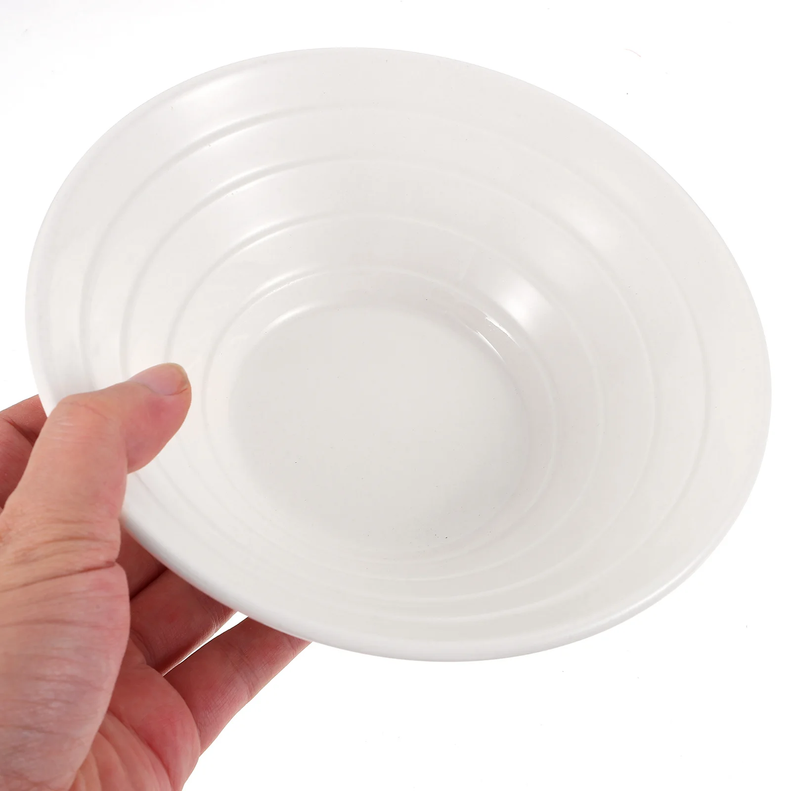 

7 Inch Ceramic Japanese Ramen Bowl Smooth Simple Design Dishwasher Safe Soup Cereal Salad Serving Bowl for Home Kitchen