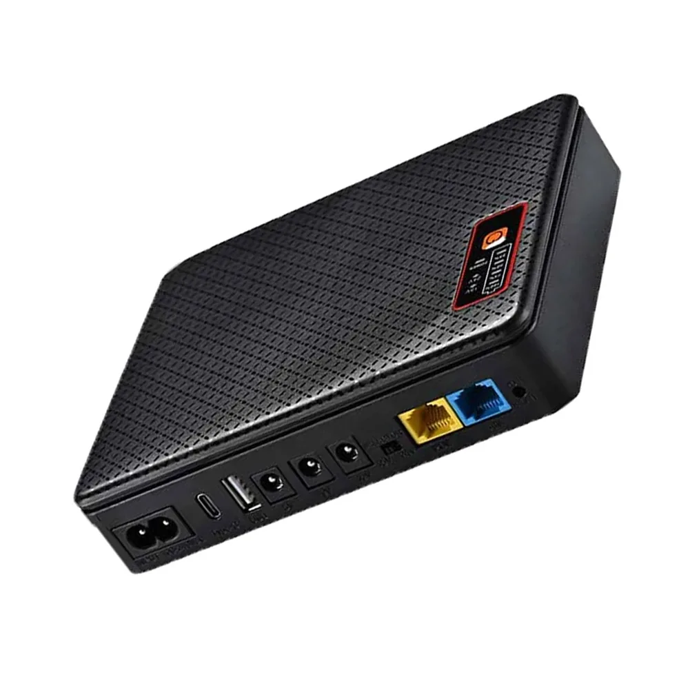 DC Uninterruptible Power Supply For Security Cameras / Routers / Optical Modems / Time & Attendance Systems / Network Bridges