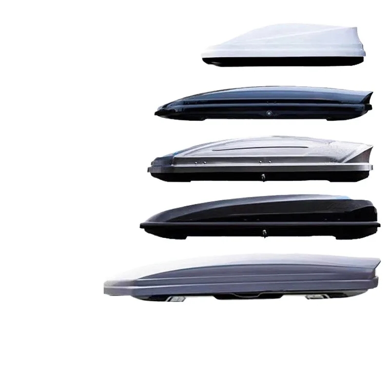 

Roof trunk Roof box, storage box, suitcase Legally modified luggage rack