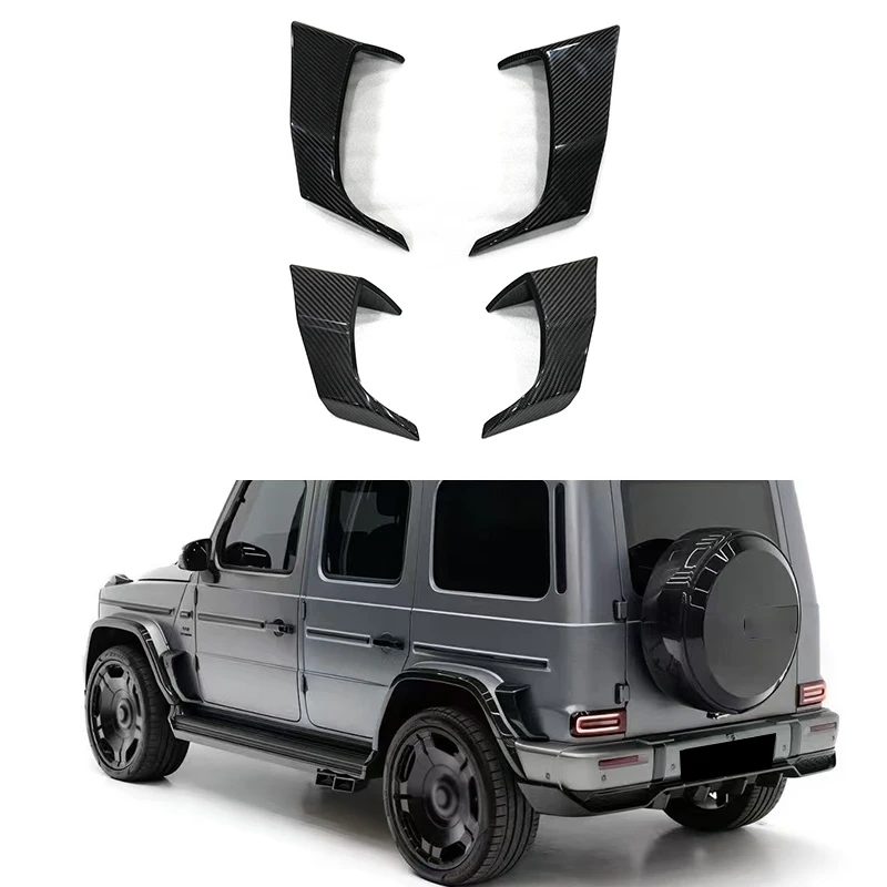 

For 2025+ W465 Car Accessories g Wagon TOP Style Side Fender air Vents Dry Carbon for G Class W465 G63 Fender Vents Exterior Par