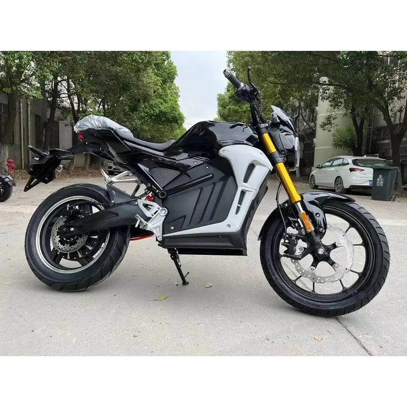 رائجة البيع 2000 واط 3000 واط 5000 واط 17 بوصة Poweul التنقل جودة عالية 2 عجلة 72v60ah بطارية ليثيوم دراجة نارية دراجة نارية كهربائية #4