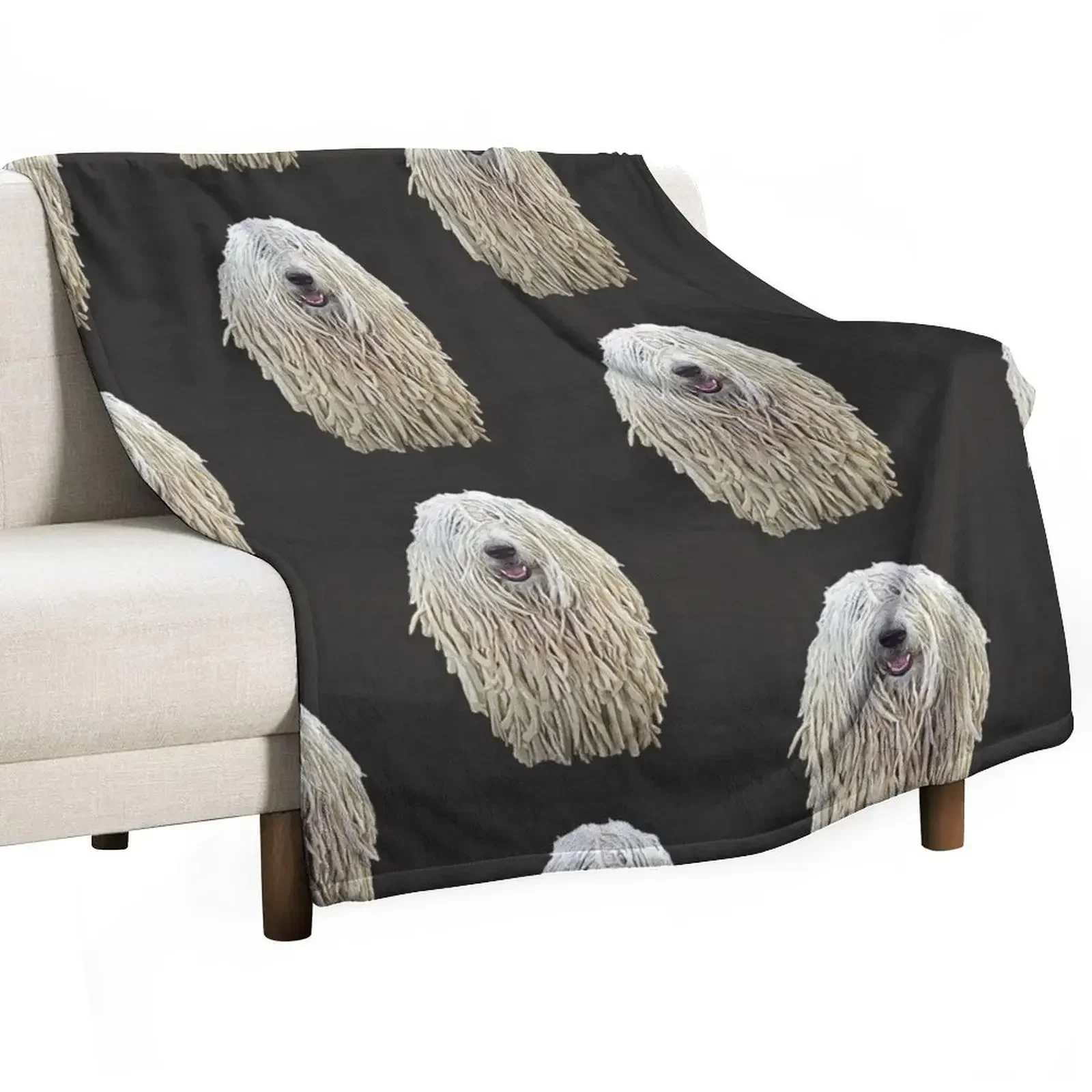 Komondor Dog Dreadlocks Throw Blanket Soft Plaid Summer Fashion Sofas Warm Blankets