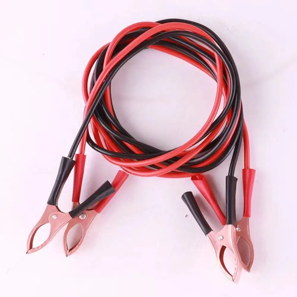 2/3/4M Emergency Jump Starter Cable Frost-Resistant Conductive Material Heavy-Duty Jumper Cables Heat and Cold Resistant