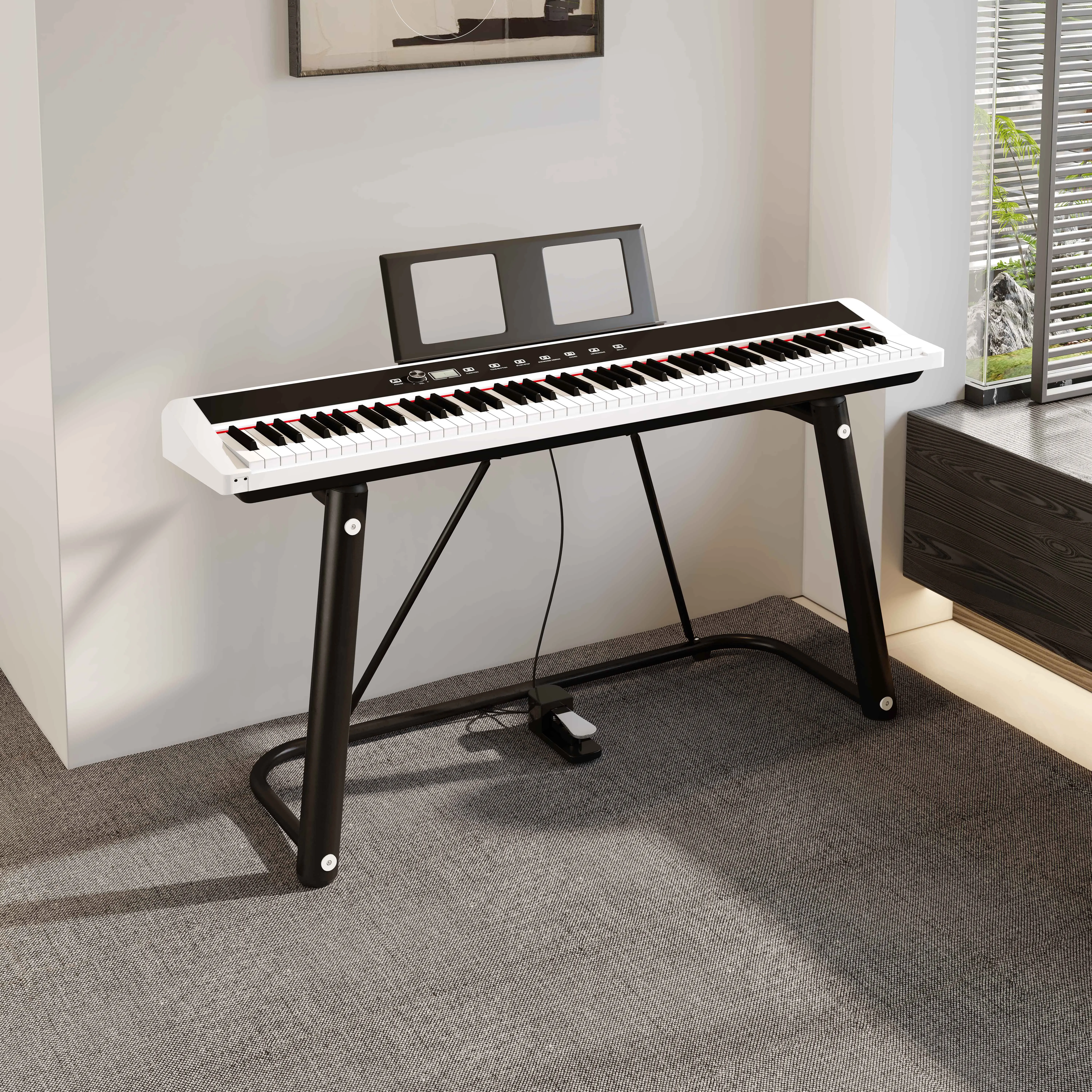 Electronic Piano For Sale Digital Piano 88 Weighted Key Clavier Midi Piano Weighted Musical Instruments