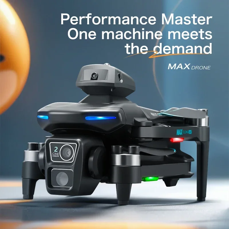 New XT-606 Max Drone 4k/6k HD 2.4G Dual Servo Optical Flow Brushless Folding Dual Camera WIFI Professional Aerial Camera Toy