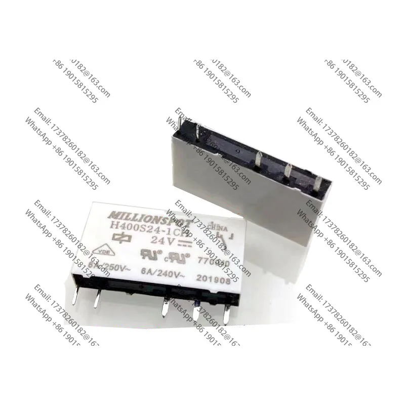 

НОВЫЙ H400S24-1CH H400S24 1CH H400S241CH 24VDC DC24V 24V реле 6A 5PIN
