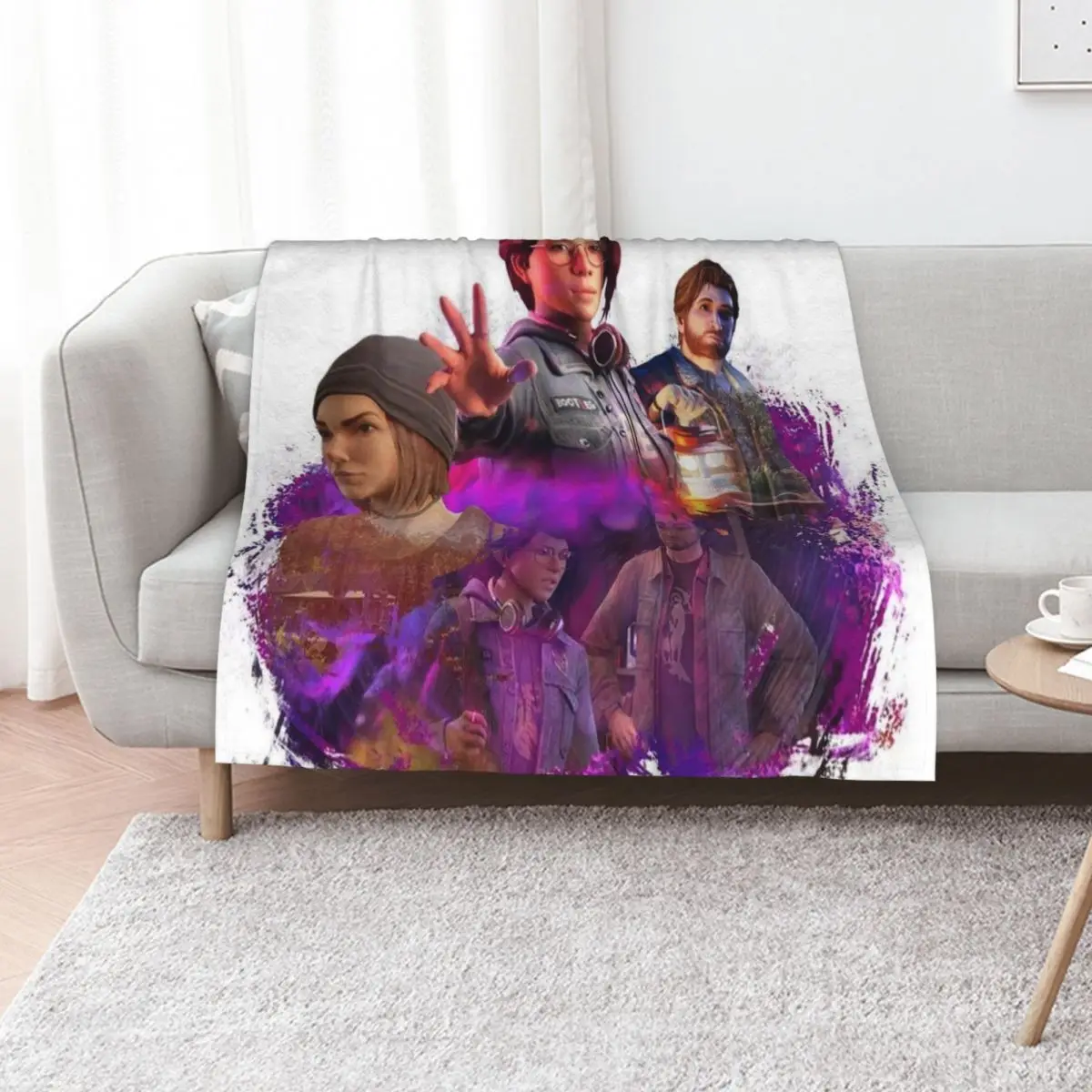 Life is strange True colors Throw Blanket Designers for babies Bed linens Weighted Decoratives valentine gift ideas Blankets