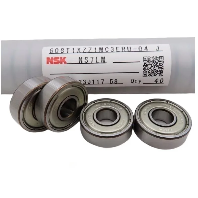 40pcs original NSK high speed motor bearing 608ZZ  8*22*7mm R-2280ZZ precision miniture ball bearing 8x22x7 mm