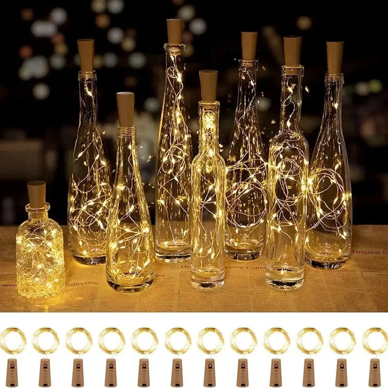 

Indoor LED String Lights Include Battery New Year Gift Christmas Garland Light for Wedding Party Bedroom Home Garden Decoration