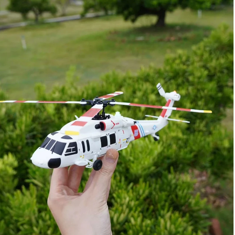 K270 بلاك هوك UH-60L فرش التدفق البصري الارتفاع عقد الإصدار 4-CH 4-Blade Aileronless هليكوبتر مع 6 محاور الدوران