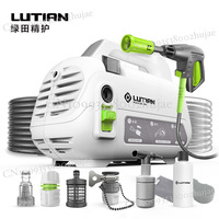 Green Field 1400W Portable Car Wash Machine, Home 220V High-Pressure Water Gun, Efficient Pressure Cleaner
