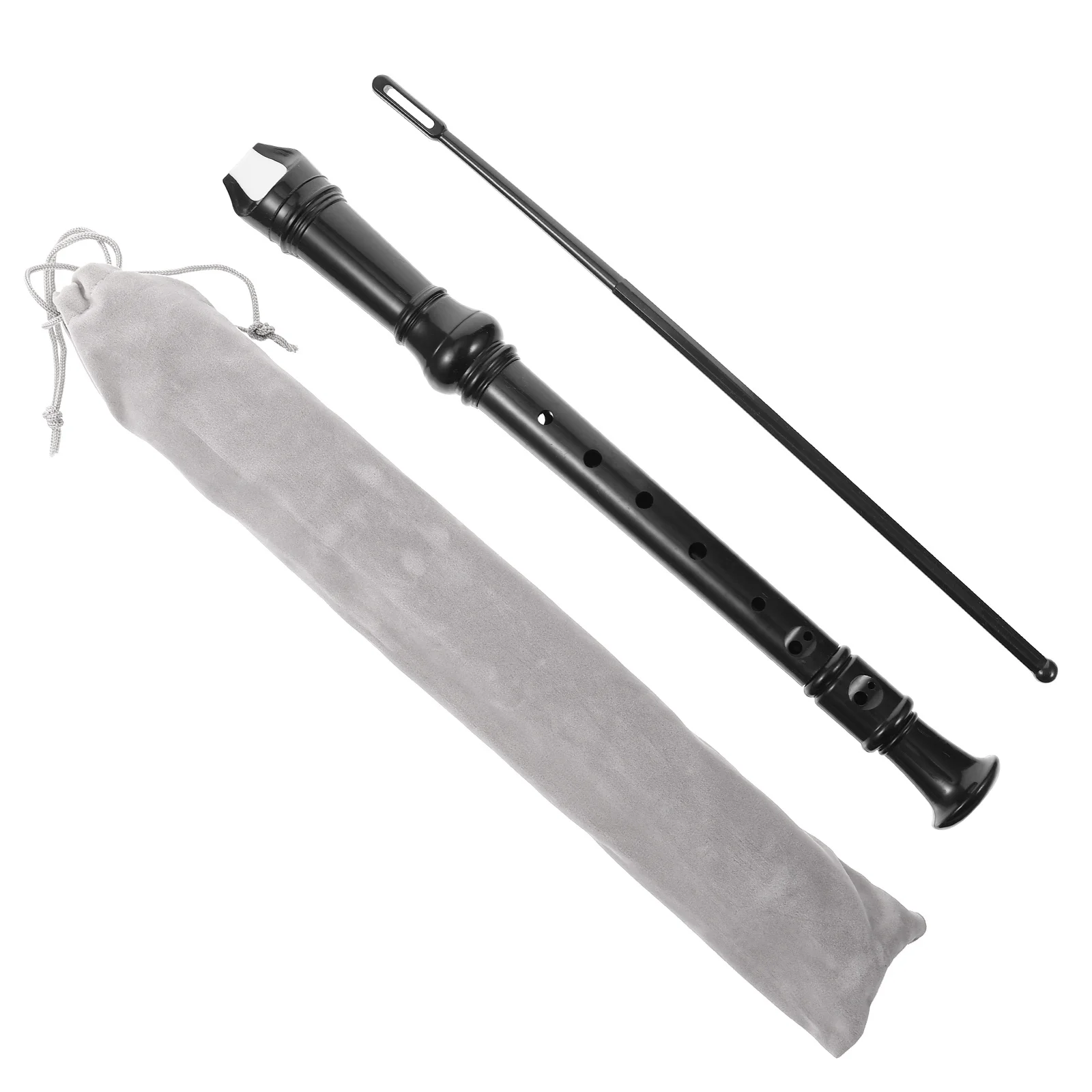 

1Set 8 Hole Clarinet Kid Soprano Recorder Compact Smooth Surface Music Instrument for Children Beginners 8 Hole Clarinet