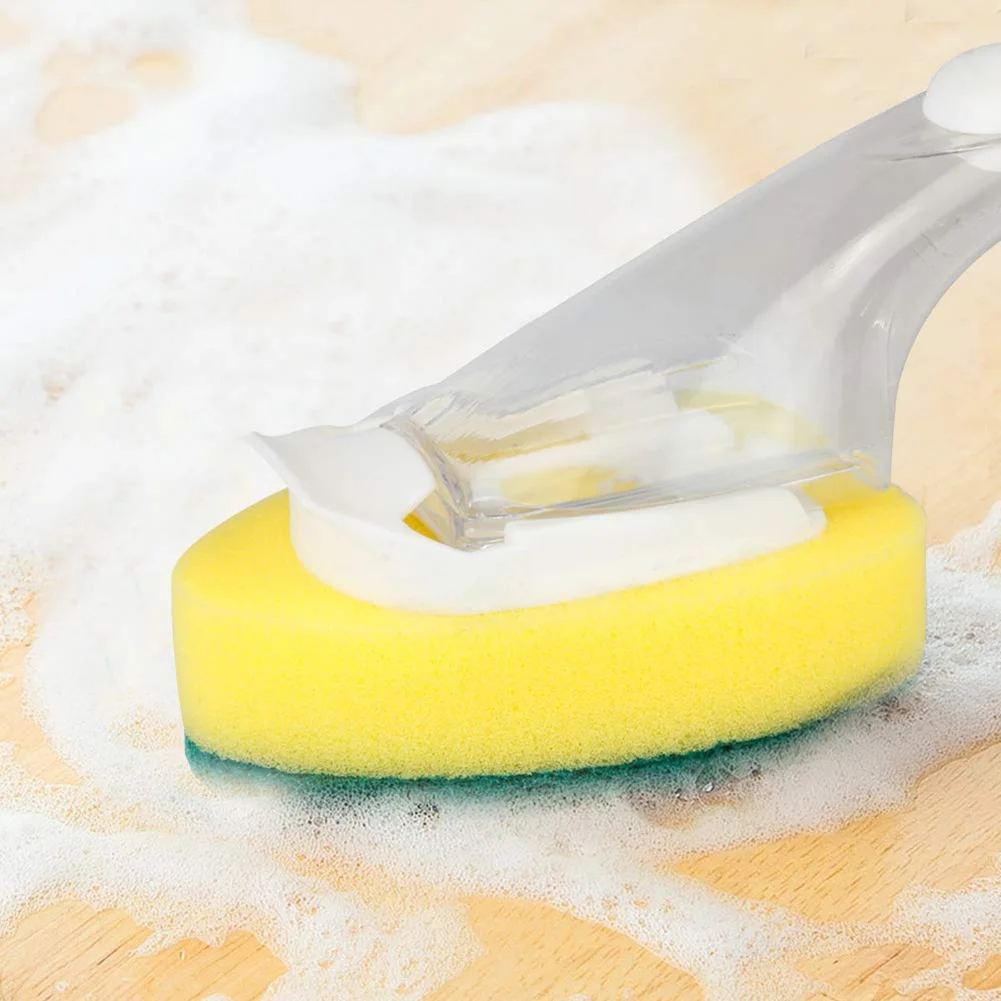 Heavy Duty Dishwashing Sponge Scrubber Pads for Kitchen Cleaning Pots Pans Durable Household Scrubbing Sponges Set 8PCS